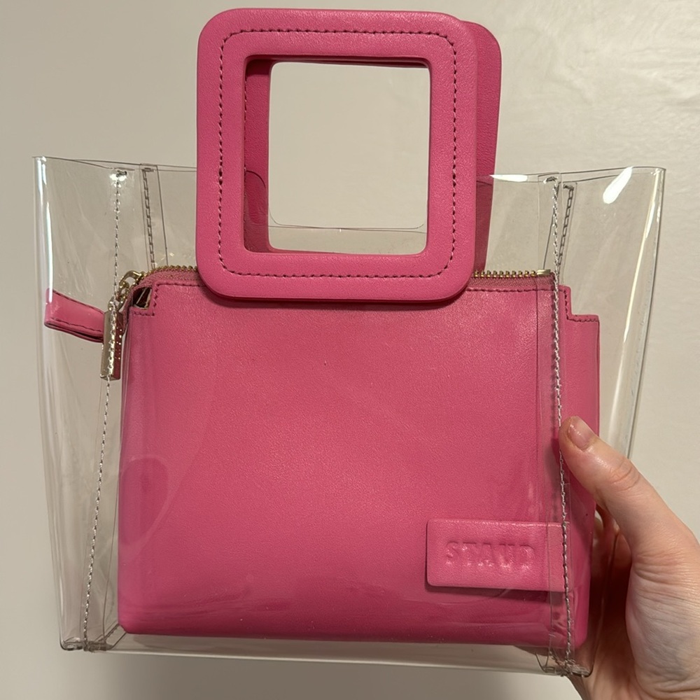 STAUD Mini Shirley Bag Pink - Picture 4 of 5